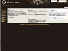 Tablet Screenshot of mccaie.com